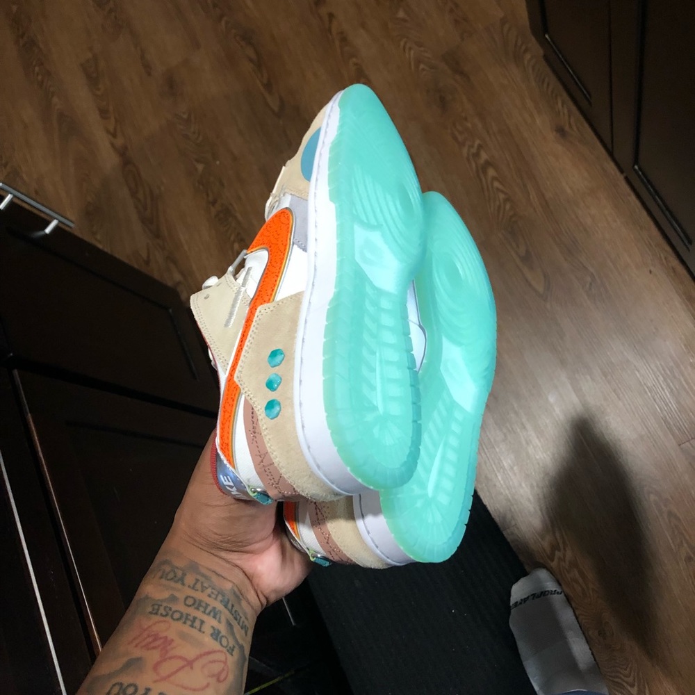 Brand new Dunk low Scrap steel in Box